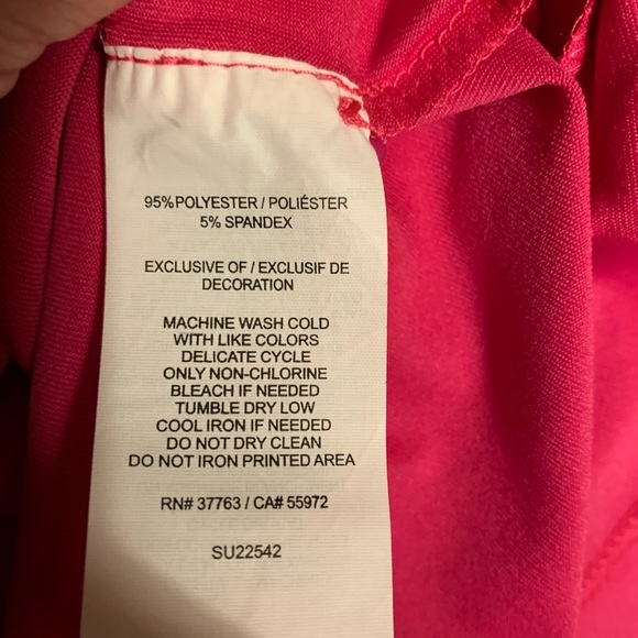 Callaway Men’s Opti Dri Pink Golf Shirt - M - Picture 8 of 9